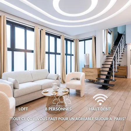 Magnifique Loft Le Brando - 3 - 2 Salles De Bain - 10 Personnes - Proximite Parc Des Expositions Appartamento *